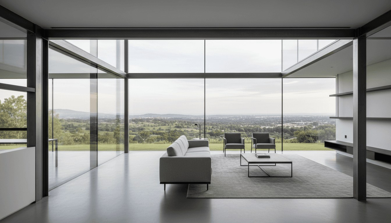 न्यू दिल्ली का आधुनिक आवासीय भवन